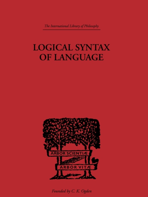 Logical Syntax of Language, PDF eBook