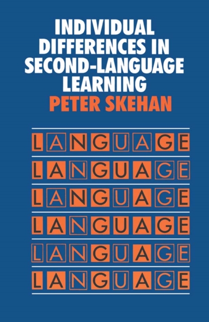 Individual Differences in Second Language Learning, EPUB eBook