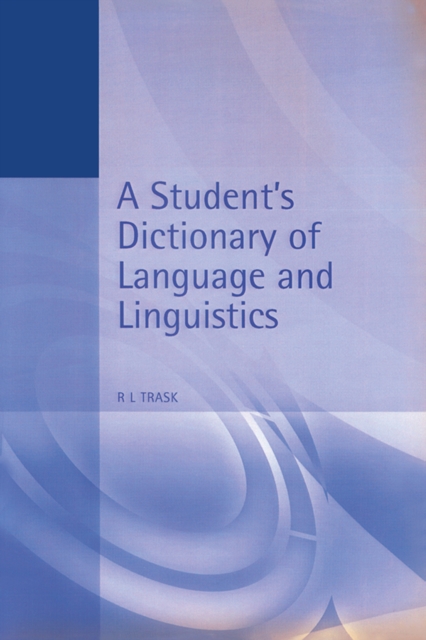 A Student's Dictionary of Language and Linguistics, EPUB eBook