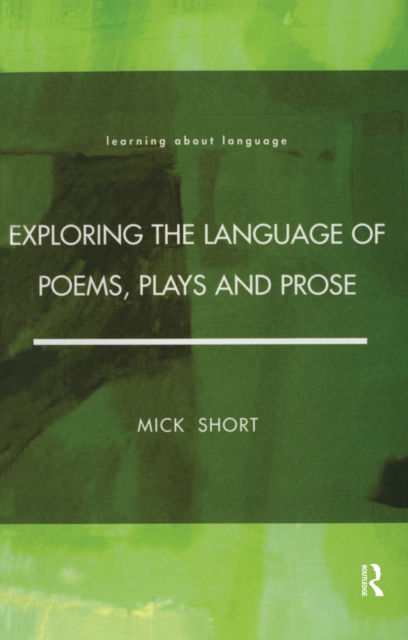 Exploring the Language of Poems, Plays and Prose, PDF eBook