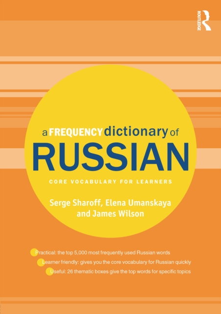 A Frequency Dictionary of Russian : core vocabulary for learners, PDF eBook