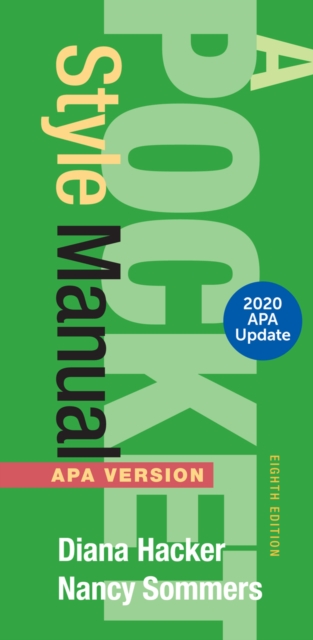 Pocket Style Manual, APA Version, with 2020 APA Update, EPUB eBook