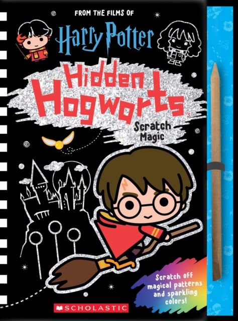 Hidden Hogwarts: Scratch Magic, Hardback Book