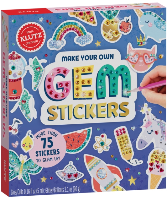 Make Your Own Gem Stickers, Multiple-component retail product, part(s) enclose Book