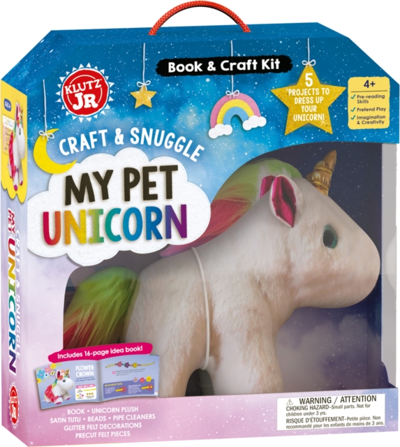 Craft & Snuggle: My Pet Unicorn (Klutz Junior), Paperback / softback Book