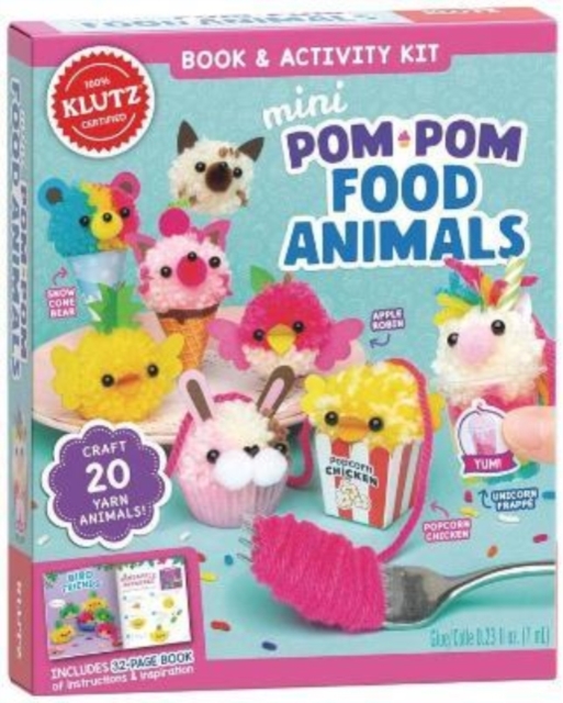 Mini Pom-Pom Food Animals, Paperback / softback Book Mini Pom-Pom Food Animals, Paperback / softback Book