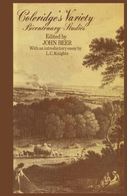 Coleridge's Variety : Bicentenary Studies, PDF eBook