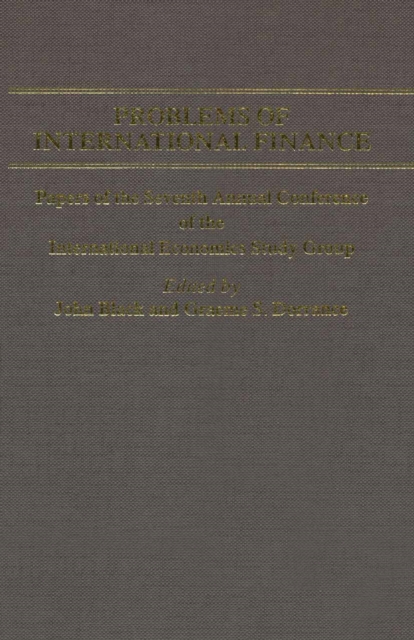 Problems of International Finance : Papers of the Seventh Annual Conference of the IES Study Group, PDF eBook