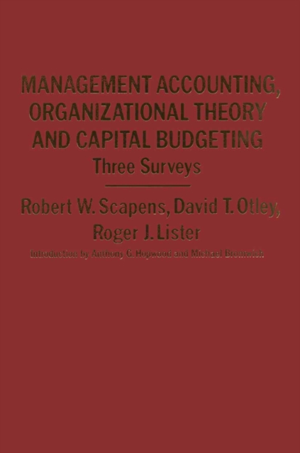 Management Accounting, Organizational Theory and Capital Budgeting: 3Surveys, PDF eBook