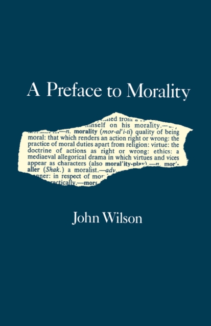 Preface to Morality, PDF eBook