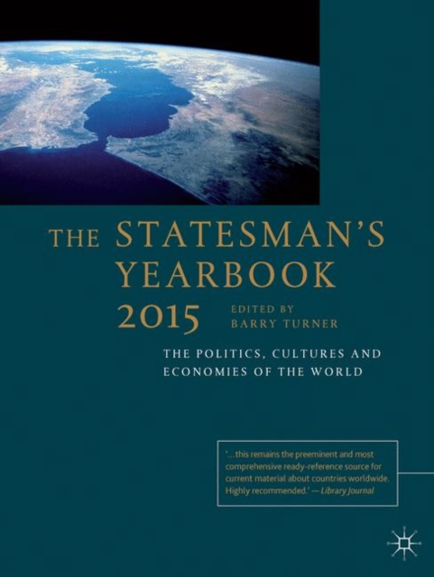 The Statesman's Yearbook 2015 : The Politics, Cultures and Economies of the World, PDF eBook