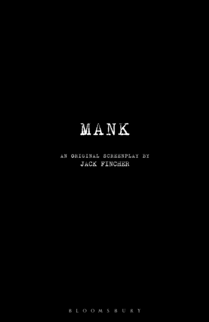 Mank : An Original Screenplay, Paperback / softback Book