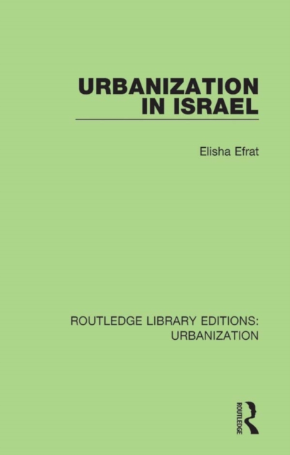 Urbanization in Israel, EPUB eBook