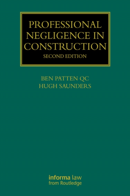 Professional Negligence in Construction, EPUB eBook