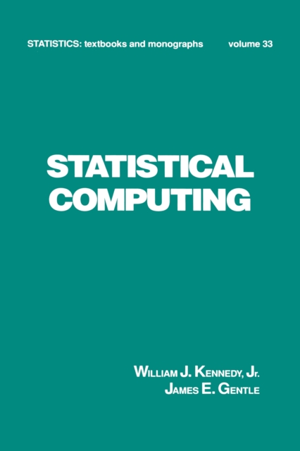 Statistical Computing, EPUB eBook