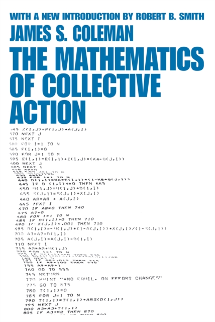 The Mathematics of Collective Action, PDF eBook