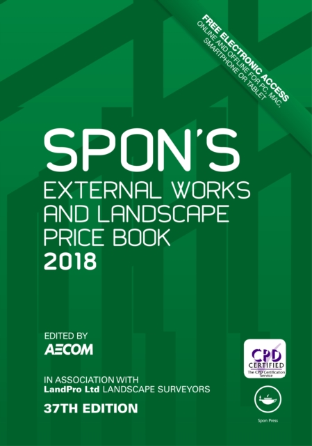 Spon's External Works and Landscape Price Book 2018, PDF eBook