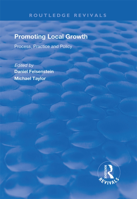Promoting Local Growth : Process, Practice and Policy, EPUB eBook