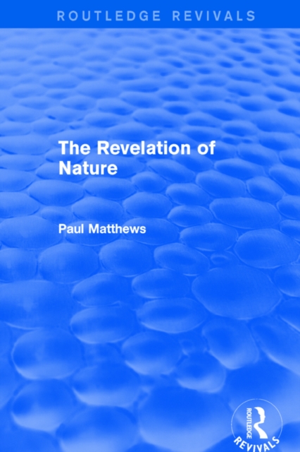 The Revelation of Nature, EPUB eBook