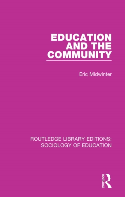 Education and the Community, PDF eBook