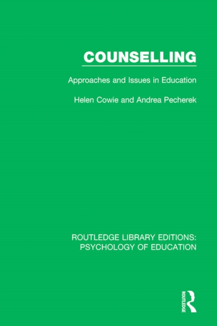 Counselling : Approaches and Issues in Education, EPUB eBook