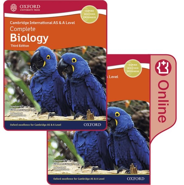 Cambridge International AS & A Level Complete Biology Enhanced Online & Print Student Book Pack, Multiple-component retail product Book