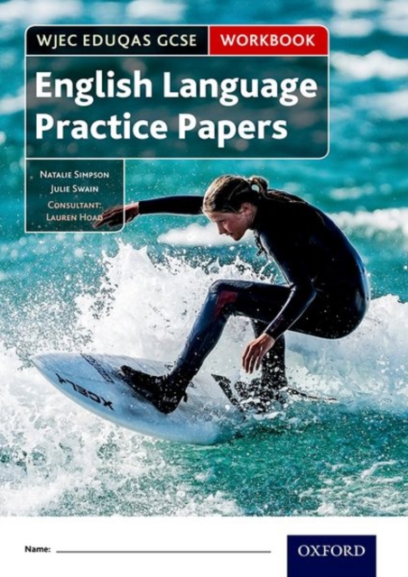 WJEC Eduqas GCSE English Language Practice Papers Workbook, Paperback / softback Book