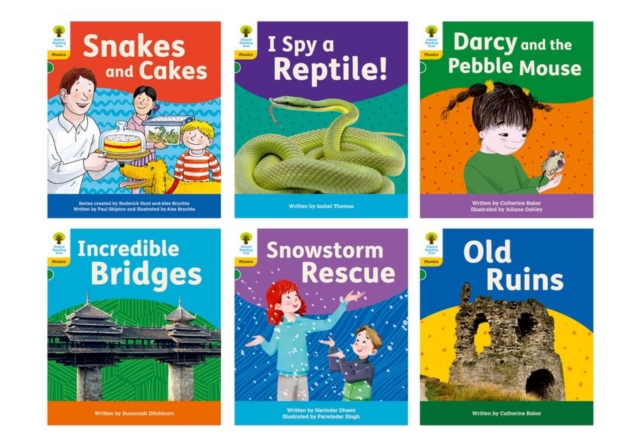 Oxford Reading Tree: Floppy's Phonics Decoding Practice: Oxford Level 5: Mixed Pack of 6, Paperback / softback Book