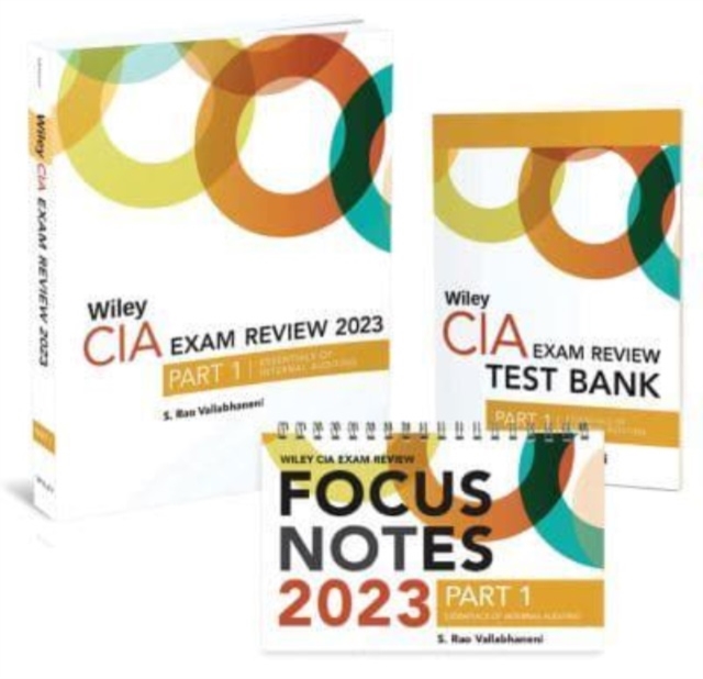 Wiley CIA 2023 Part 1: Exam Review + Test Bank + Focus Notes, Essentials of Internal Auditing Set, Paperback / softback Book