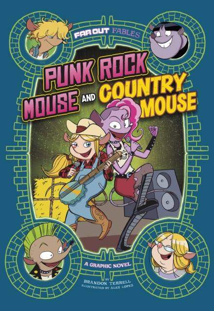 Punk Rock Mouse and Country Mouse : A Graphic Novel, Paperback / softback Book