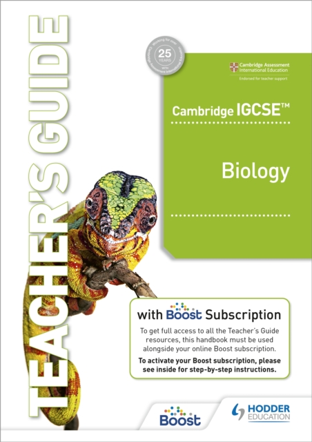 Cambridge IGCSE™ Biology Teacher's Guide with Boost Subscription, Multiple-component retail product Book