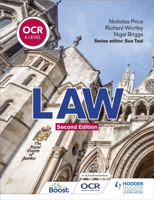 OCR A Level Law Second Edition, Paperback / softback Book