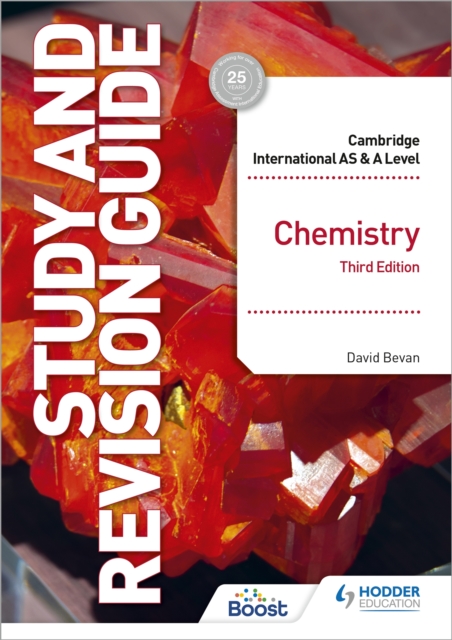 Cambridge International AS/A Level Chemistry Study and Revision Guide Third Edition, Paperback / softback Book