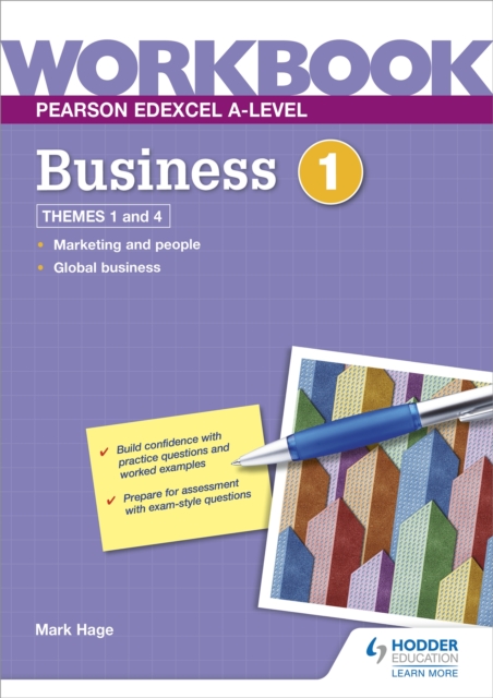 Pearson Edexcel A-Level Business Workbook 1, Paperback / softback Book
