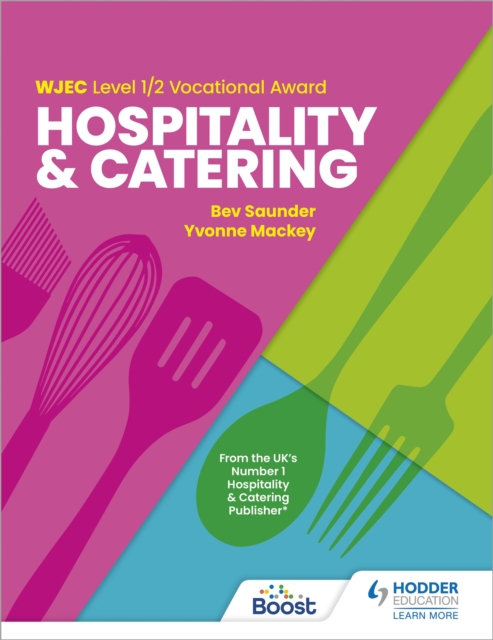 WJEC Level 1/2 Vocational Award in Hospitality and Catering, Paperback / softback Book