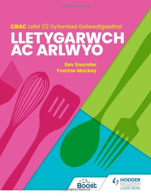 WJEC Level 1/2 Vocational Award in Hospitality and Catering Welsh Language Edition, Paperback Book