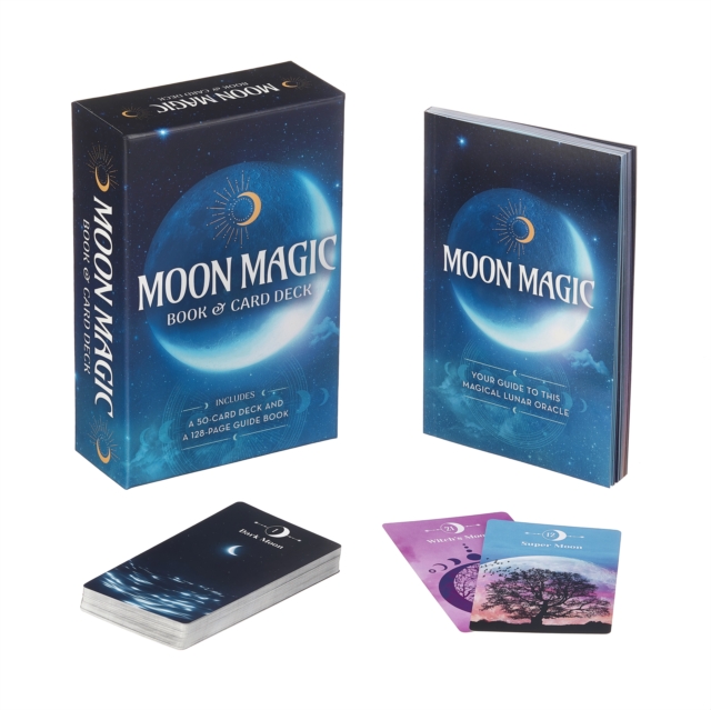 Moon Magic Book & Card Deck : Includes a 50-Card Deck and a 128-Page Guide Book, Paperback / softback Book