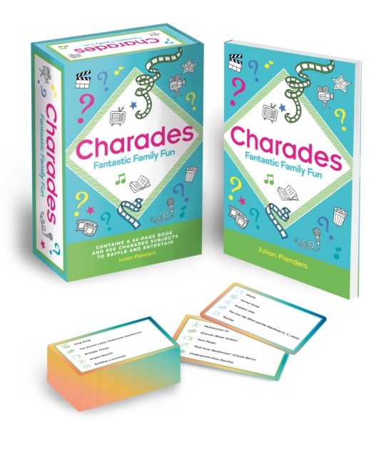 Charades – Fantastic Family Fun : Contains a 64-Page Book and 800 Charades Subjects to Baffle and Entertain, Paperback / softback Book