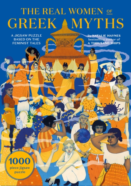 The Real Women of Greek Myths : A 1,000 Piece Jigsaw Puzzle Based on Feminist Tales, Game Book