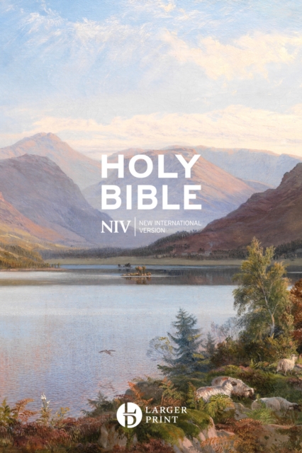 NIV Larger Print Gift Hardback Bible, Hardback Book