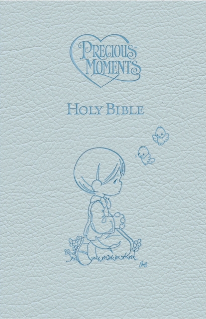 ICB, Precious Moments Holy Bible, Leathersoft, Blue : International Children's Bible, Leather / fine binding Book