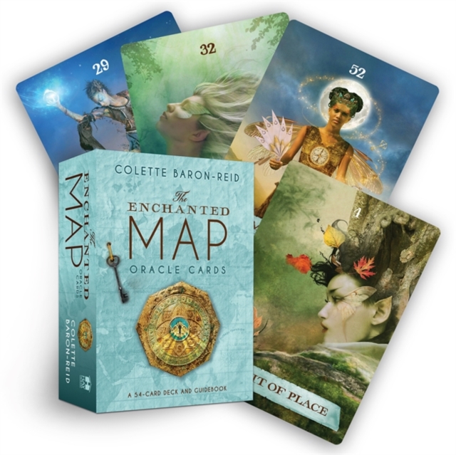 The Enchanted Map Oracle Cards : A 54-Card Oracle Deck for Love, Purpose, Healing, Magic and Happiness, Cards Book