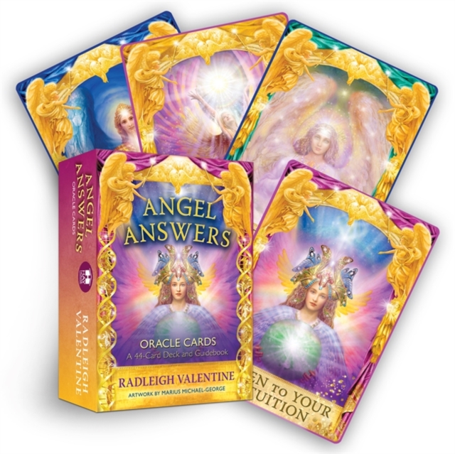Angel Answers Oracle Cards : A 44-Card Deck and Guidebook, Cards Book