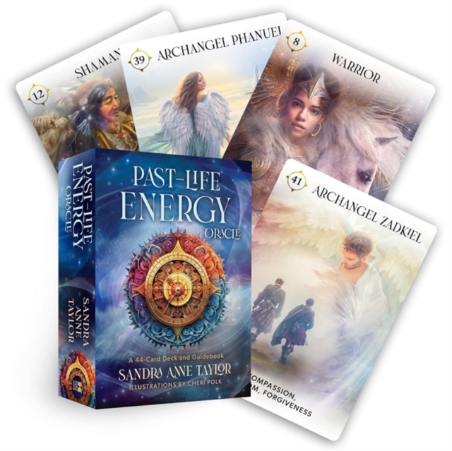 Past-Life Energy Oracle : A 44-Card Deck and Guidebook, Cards Book