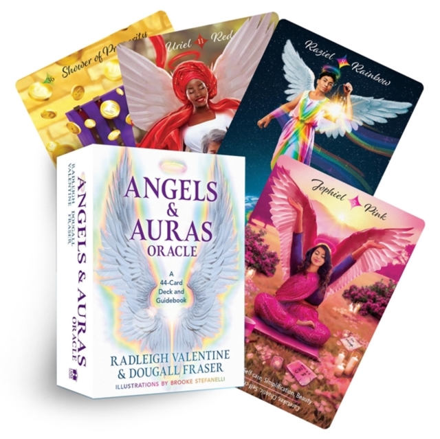 Angels & Auras Oracle : A 44-Card Deck and Guidebook, Cards Book