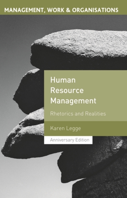 Human Resource Management : Rhetorics and Realities, Paperback / softback Book