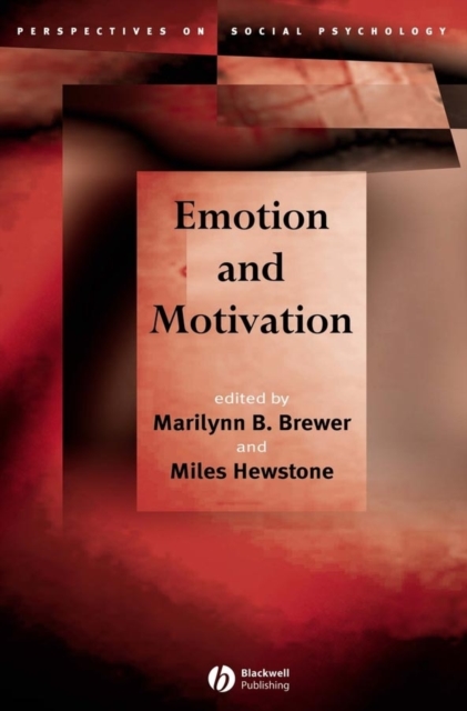 Emotion and Motivation, Paperback / softback Book