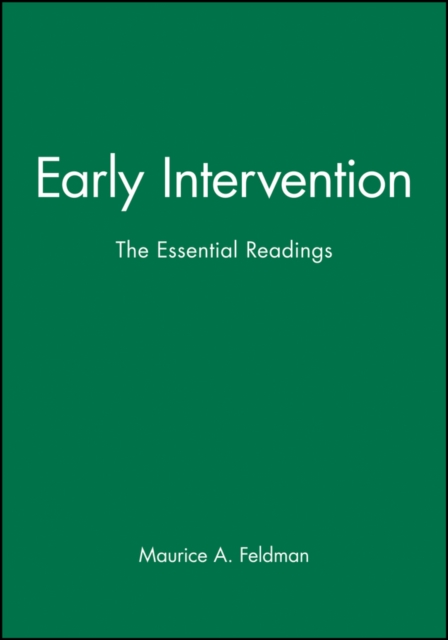 Early Intervention : The Essential Readings, Paperback / softback Book