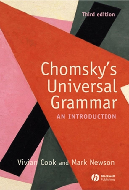 Chomsky's Universal Grammar : An Introduction, Paperback / softback Book