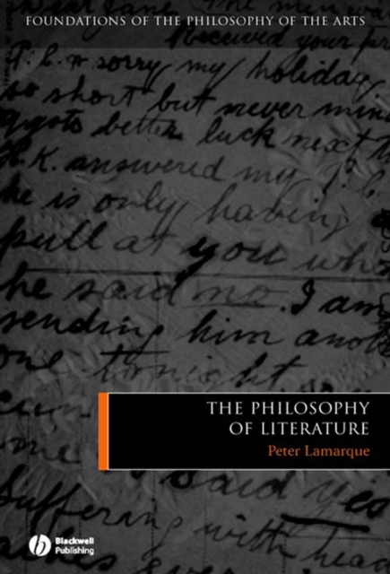 The Philosophy of Literature, Paperback / softback Book